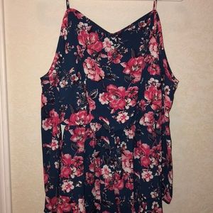 off the shoulder romper